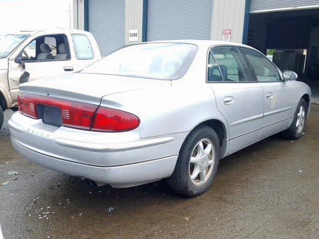 2G4WB52K641350447 - 2004 BUICK REGAL LS SILVER photo 4