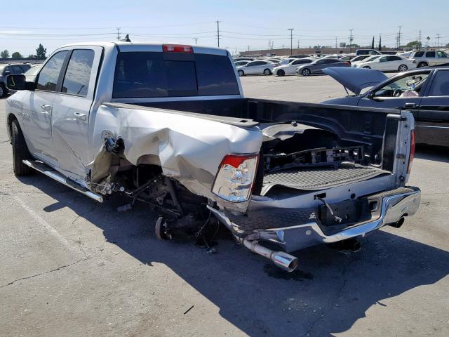 1C6RR6TT0HS661945 - 2017 RAM 1500 SLT SILVER photo 3