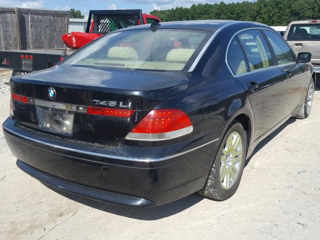 WBAGN63412DR00304 - 2002 BMW 745 LI BLACK photo 4