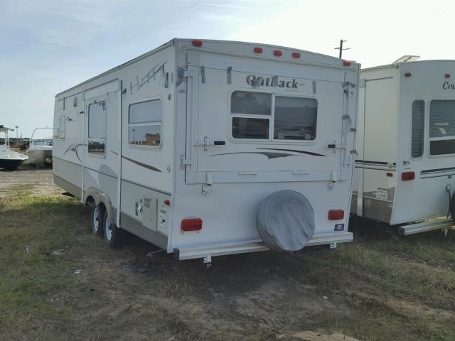 4YDT28K217B451017 - 2007 KEYSTONE OUTBACK CREAM photo 3