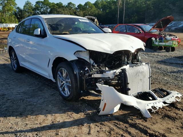5UXUJ3C59KLG51945 - 2019 BMW X4 XDRIVE3 WHITE photo 1