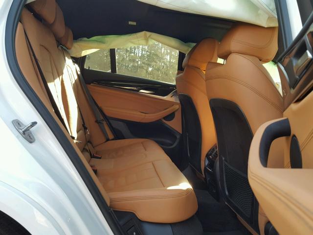 5UXUJ3C59KLG51945 - 2019 BMW X4 XDRIVE3 WHITE photo 6