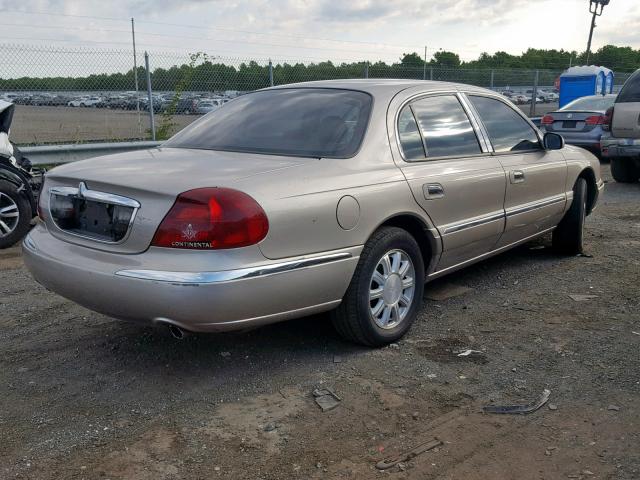 1LNHM97V32Y646372 - 2002 LINCOLN CONTINENTA GRAY photo 4