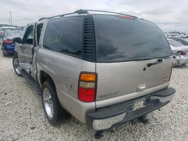 3GKEC16Z44G336281 - 2004 GMC YUKON XL C TAN photo 3