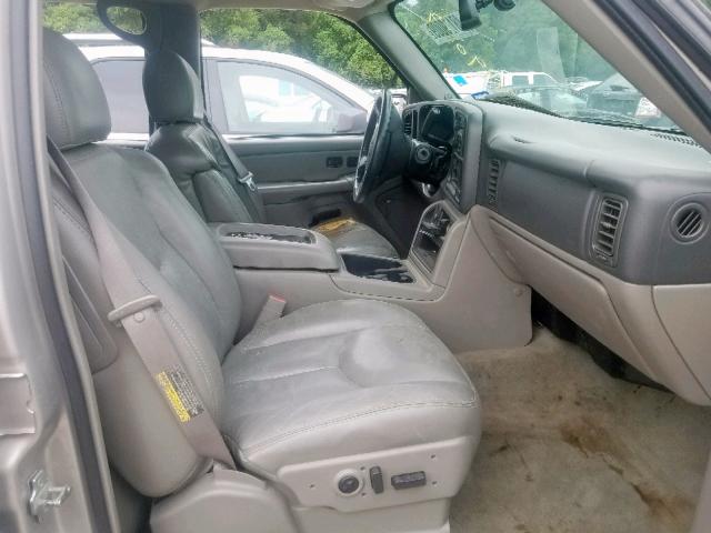 3GKEC16Z44G336281 - 2004 GMC YUKON XL C TAN photo 5