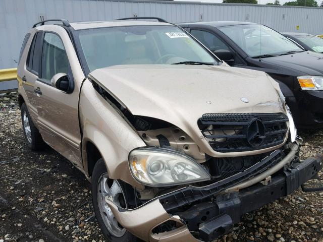 4JGAB54E82A306695 - 2002 MERCEDES-BENZ ML 320 BEIGE photo 1