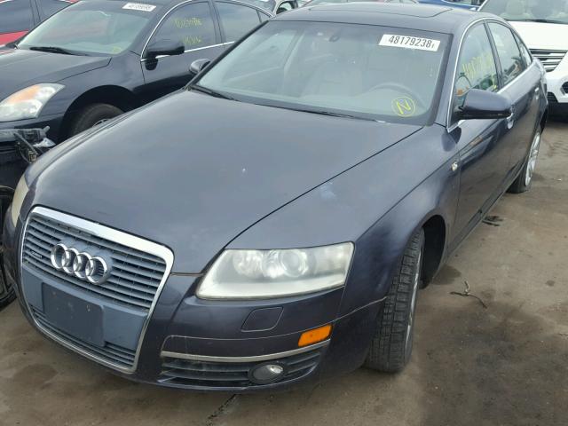 WAUDG74F95N118026 - 2005 AUDI A6 3.2 QUA GRAY photo 2