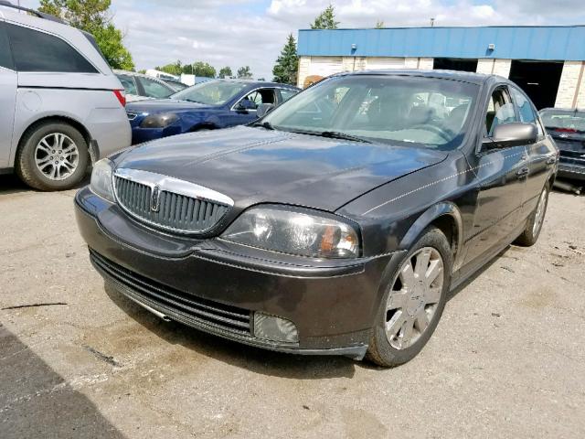 1LNHM87A35Y645105 - 2005 LINCOLN LS GRAY photo 2