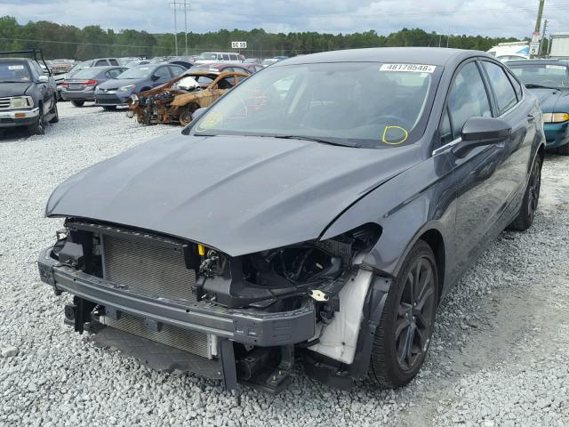 3FA6P0G78JR153113 - 2018 FORD FUSION S GRAY photo 2