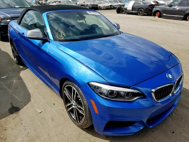 WBA2N3C56JVC29449 - 2018 BMW M240XI BLUE photo 1