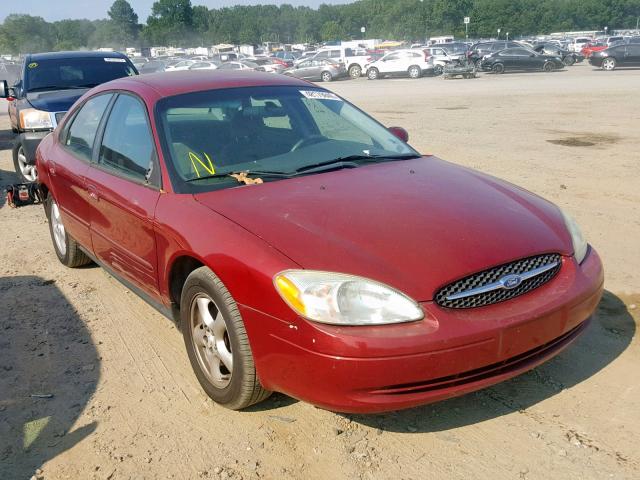 1FAFP55223A190563 - 2003 FORD TAURUS SES MAROON photo 1