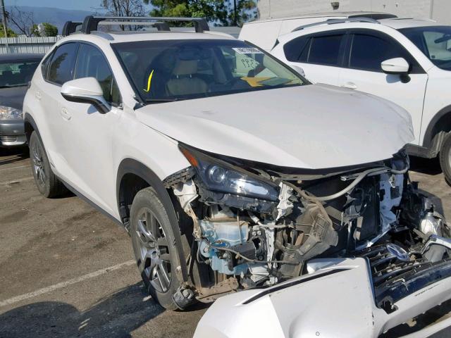 JTJBJRBZ3G2043684 - 2016 LEXUS NX 300H CREAM photo 1