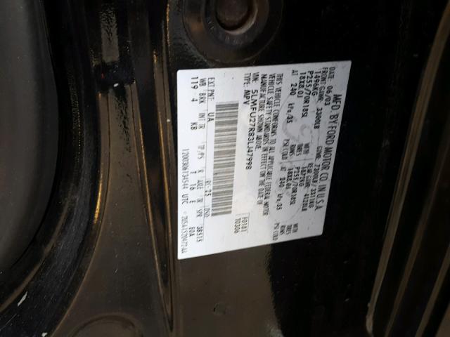 5LMFU27R83LJ47998 - 2003 LINCOLN NAVIGATOR 黑色 照片 10