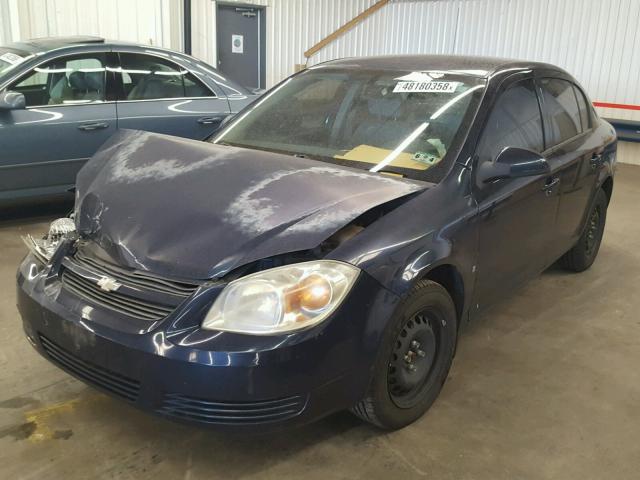 1G1AL58F087112892 - 2008 CHEVROLET COBALT LT BLUE photo 2