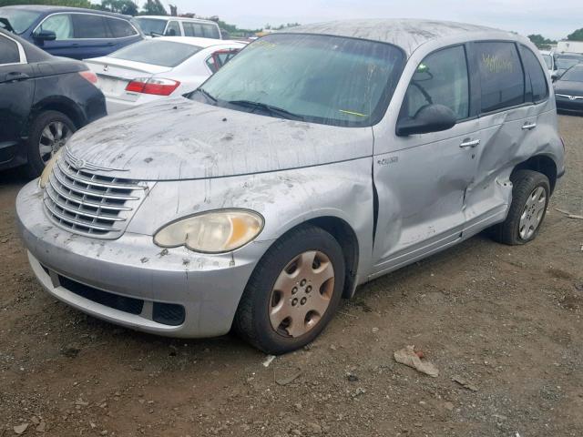 3A4FY48B86T262807 - 2006 CHRYSLER PT CRUISER SILVER photo 2