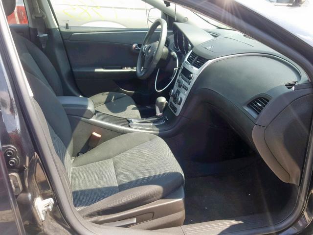 1G1ZC5E01CF208290 - 2012 CHEVROLET MALIBU 1LT BLACK photo 5