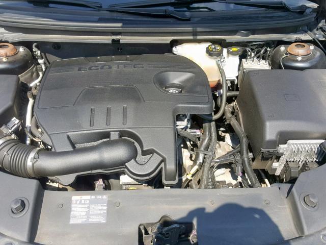 1G1ZC5E01CF208290 - 2012 CHEVROLET MALIBU 1LT BLACK photo 7