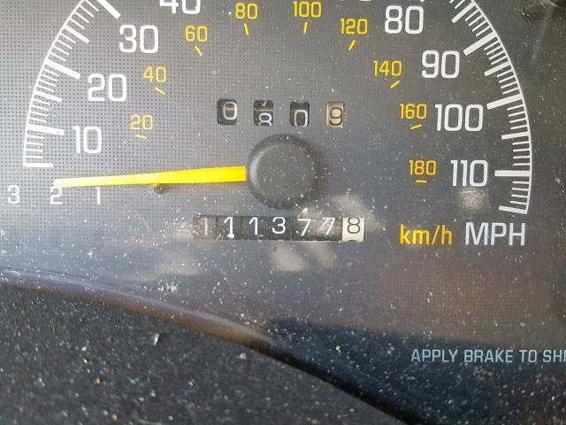 1G2WJ52K3VF306086 - 1997 PONTIAC GRAND PRIX BLUE photo 8