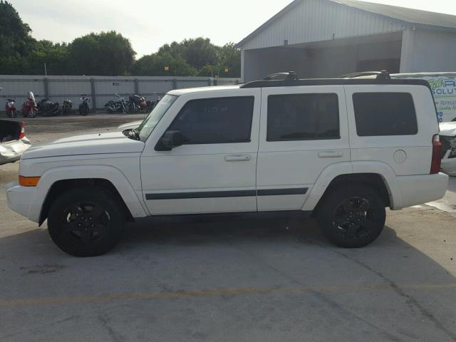 1J8HH48K38C184944 - 2008 JEEP COMMANDER WHITE photo 10