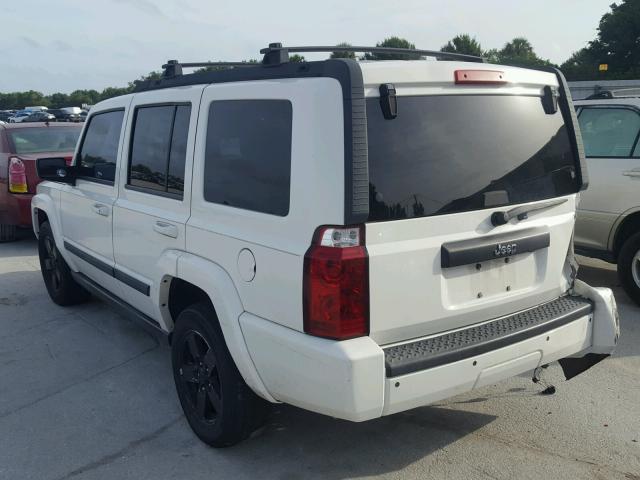 1J8HH48K38C184944 - 2008 JEEP COMMANDER WHITE photo 3