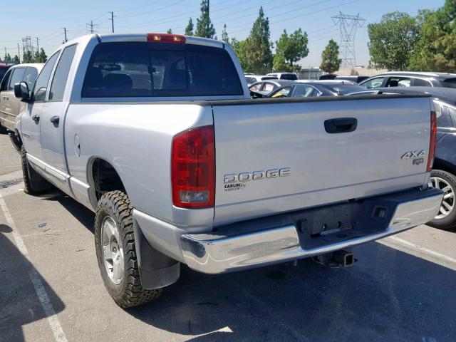 1D7HU18D64S697906 - 2004 DODGE RAM 1500 S SILVER photo 3