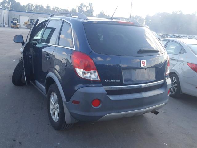 3GSCL33P68S575940 - 2008 SATURN VUE XE BLUE photo 3