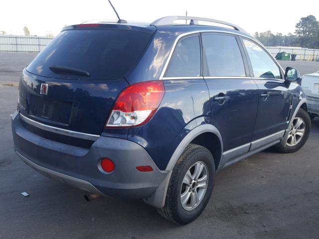 3GSCL33P68S575940 - 2008 SATURN VUE XE BLUE photo 4