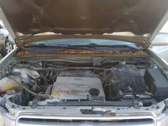 JTEEP21A440018118 - 2004 TOYOTA HIGHLANDER SILVER photo 7