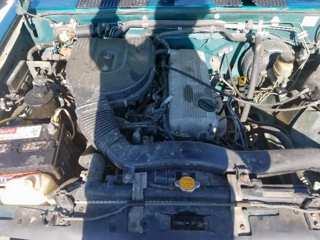 1N6SD11S4VC324221 - 1997 NISSAN TRUCK BASE GREEN photo 7