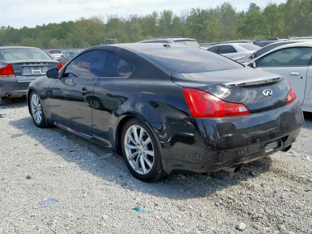 JN1CV6EL5BM264351 - 2011 INFINITI G37 BLACK photo 3