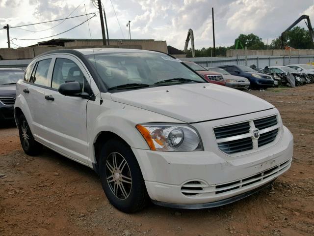 1B3HB28BX8D577154 - 2008 DODGE CALIBER WHITE photo 1