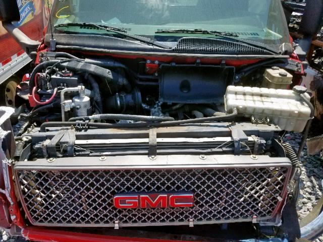 1GDE5C12X7F402734 - 2007 GMC C5500 C5C0 RED photo 7