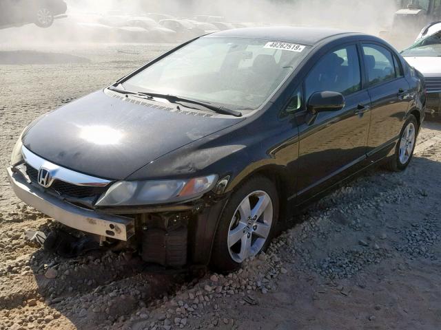 2HGFA1F65AH307106 - 2010 HONDA CIVIC LX-S 黑色 照片 2