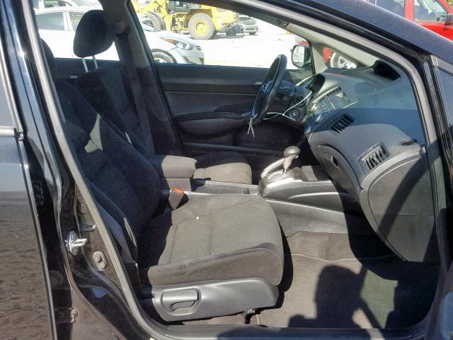 2HGFA1F65AH307106 - 2010 HONDA CIVIC LX-S 黑色 照片 5