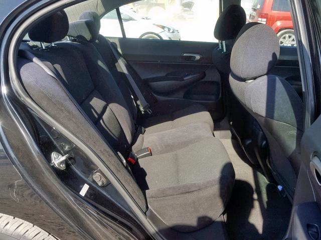 2HGFA1F65AH307106 - 2010 HONDA CIVIC LX-S 黑色 照片 6