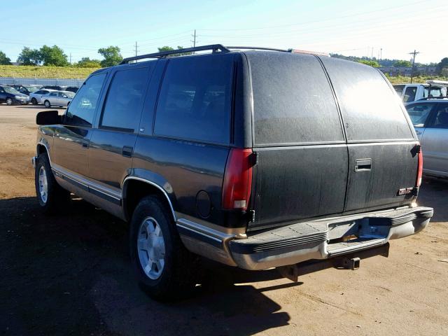 1GKEK13R6XJ807132 - 1999 GMC YUKON BLACK photo 3