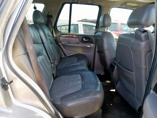 1GKDT13S922335989 - 2002 GMC ENVOY TAN photo 6