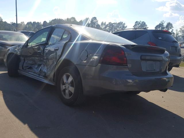 2G2WP552171136623 - 2007 PONTIAC GRAND PRIX GRAY photo 3
