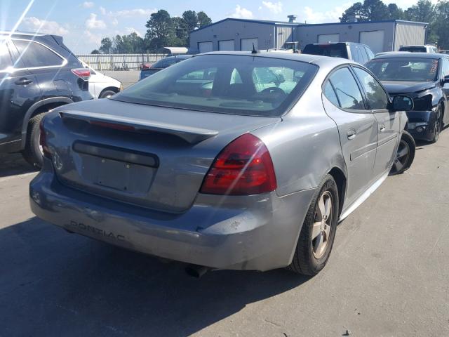 2G2WP552171136623 - 2007 PONTIAC GRAND PRIX GRAY photo 4