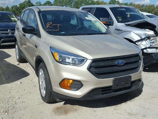 1FMCU0F78HUE34995 - 2017 FORD ESCAPE S TAN photo 1