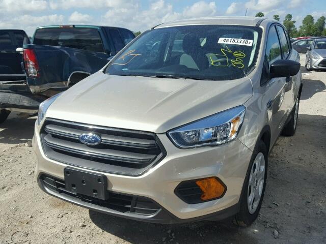 1FMCU0F78HUE34995 - 2017 FORD ESCAPE S TAN photo 2