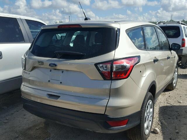 1FMCU0F78HUE34995 - 2017 FORD ESCAPE S TAN photo 4