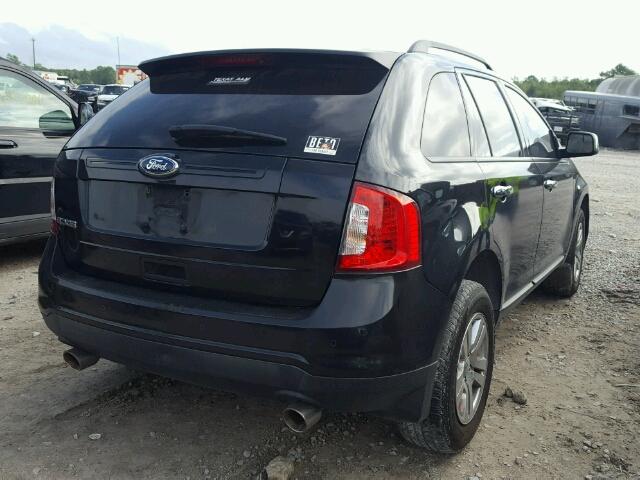 2FMDK3GC6BBA49777 - 2011 FORD EDGE SE BLACK photo 4