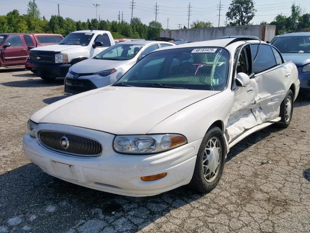 1G4HP52K24U237092 - 2004 BUICK LESABRE CU WHITE photo 2