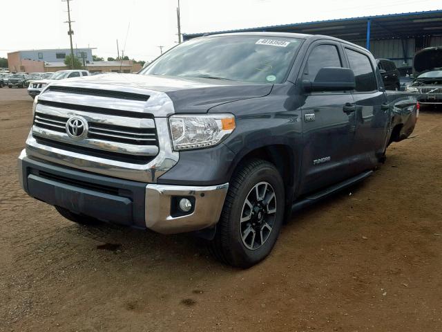 5TFDW5F14HX625954 - 2017 TOYOTA TUNDRA CRE CHARCOAL photo 2