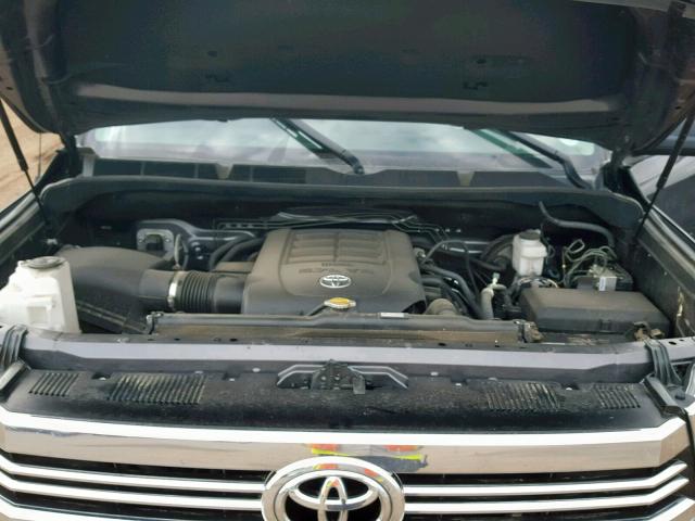 5TFDW5F14HX625954 - 2017 TOYOTA TUNDRA CRE CHARCOAL photo 7