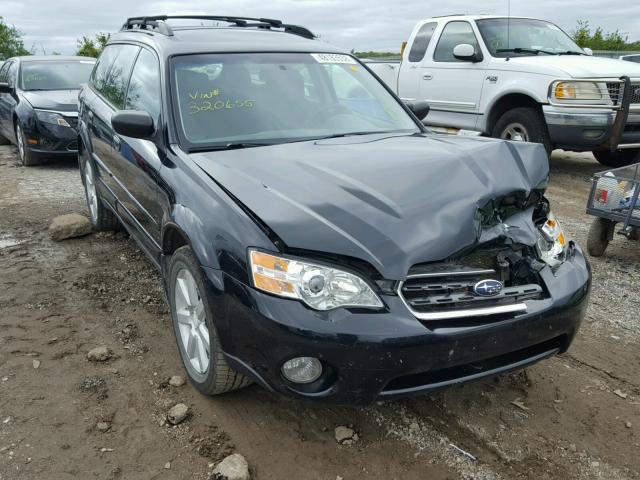 4S4BP61C777320655 - 2007 SUBARU LEGACY OUT BLACK photo 1