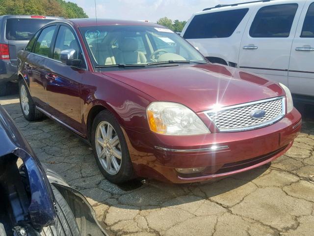 1FAFP25137G115329 - 2007 FORD FIVE HUNDR RED photo 1