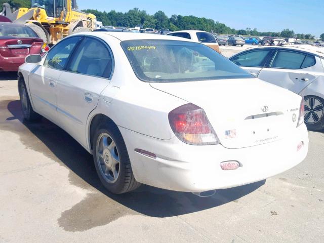 1G3GS64C214117699 - 2001 OLDSMOBILE AURORA 4.0 WHITE photo 3