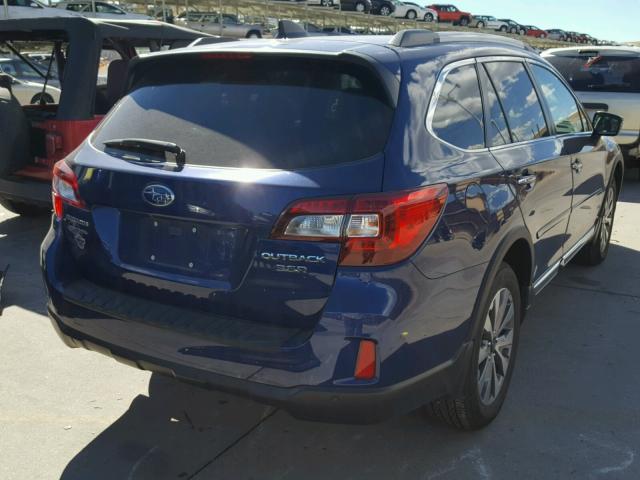 4S4BSETC0H3421874 - 2017 SUBARU OUTBACK TO BLUE photo 4